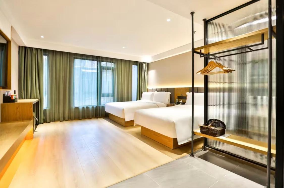 True Go Hotel - Shanghai Jing'An Temple Nanjing West Road Kültér fotó
